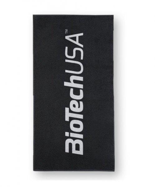 BioTech Törölköző 100x50cm fekete