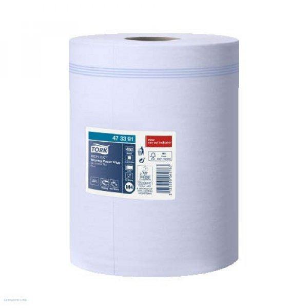 Törlőpapír Tork Reflex™ plusz, belsőmagos 151m kék