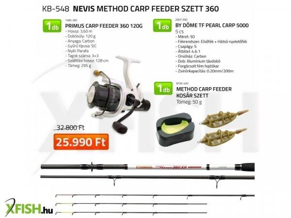 Nevis Method Carp Feeder Szett 360cm 1480-360+ 2507-550+ 8100-450