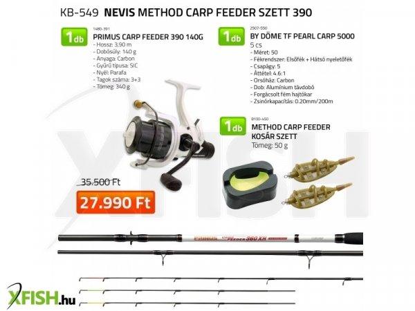 Nevis Method Carp feeder Szett 390cm 1480-391+ 2507-550+ 8100-450