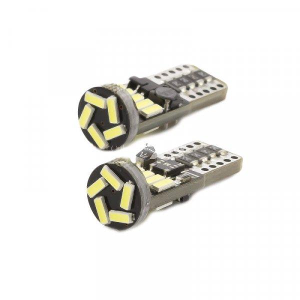 Carguard Autós LED - CAN127 - T10 (W5W) - 150 lm - can-bus - SMD 3W - 2 db /
bliszter