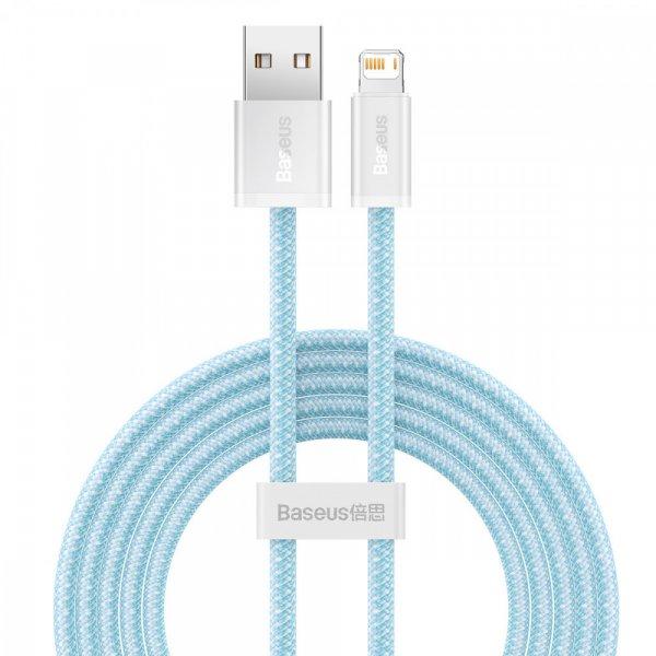 USB-kábel a Lightning Baseus Dynamic, 2,4A, 1m (kék)
