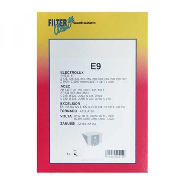 Porzsák E9 ACEC, Electrolux porszívókhoz ew03291