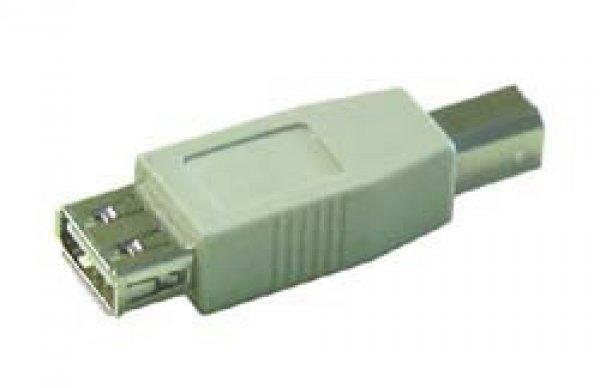 USB adapter, átalakító USB A alj - USB B dugó ew03696