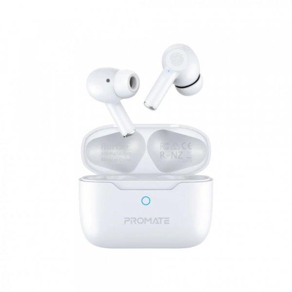 Promate ProPods High-Definition ANC TWS Earphones with intellitouch Headset
White