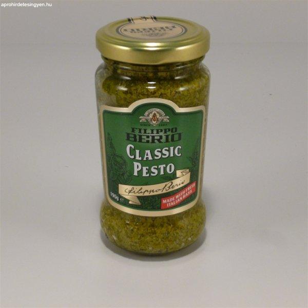 Filippo Berio pesto classic bazsalikommal 190 g