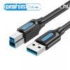 Vention USB 3.0 2.0 Type A Male to B Male printer cable 2m B