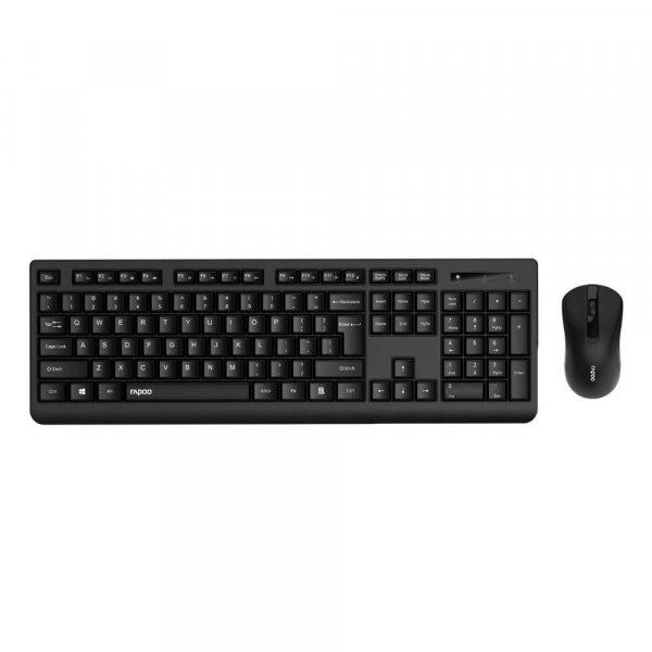 Rapoo X1700 Wireless Keyboard Combo Black HU
