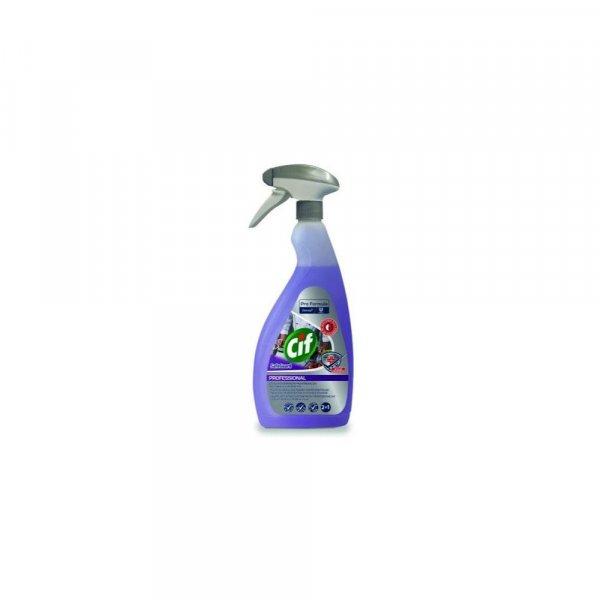 Fertőtlenítő hatású tisztítószer szórófejes 750 ml Cif Professional
Cleaner Disifectant 2in1