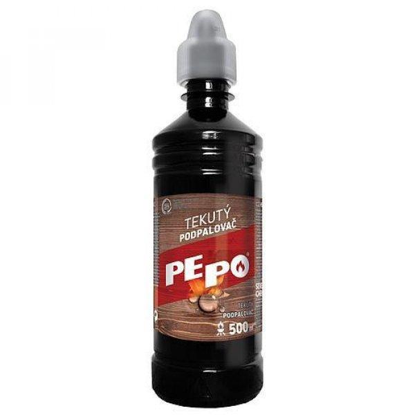 Gyújtó PE-PO® folyékony, 500 ml, gyújtó grillekhez, tűzhelyekhez,
kandallókhoz, sütőkhöz