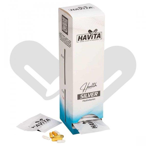 Havita Health Silver multivitamincsomag - havi vitamincsomag
immunerősítéshez, 31x7 vitamin