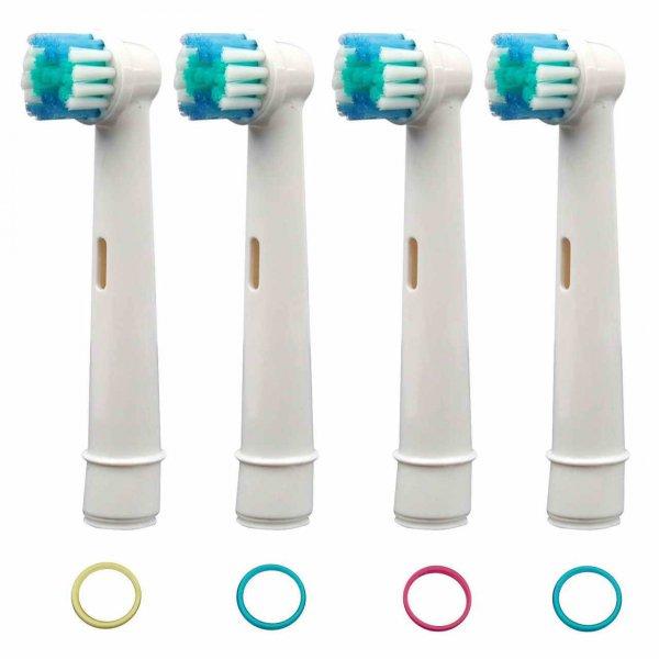 4 db-os fogkefe fej készlet Oral-B elektromos fogkeféhez 3D kialakítással
(HP1000118)