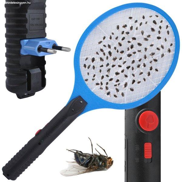 Akkumulátoros légycsapó LED lámpával – legyek, szúnyogok és más
rovarok ellen (BB-0767) (BBD)