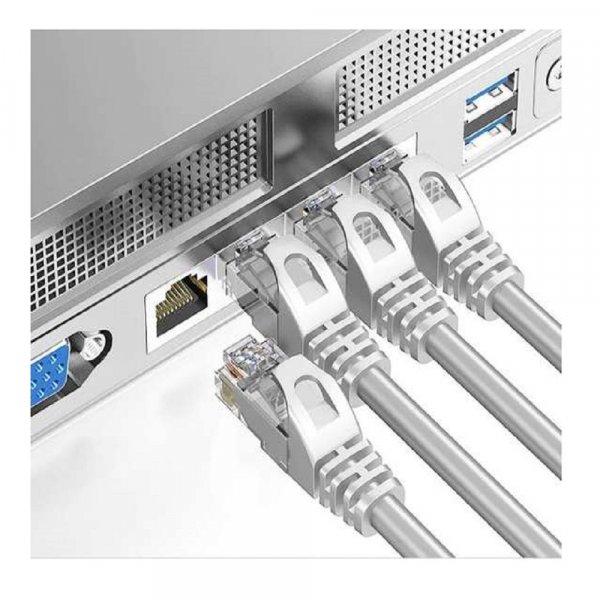 Univerzális - hálózati csatlakoztató LAN kábel PVC bevonattal - 15 méter,
fehér (BB-0229) (KF)