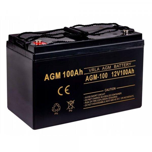 AGM akkumulátor - 12V 100AH (BB-20805)