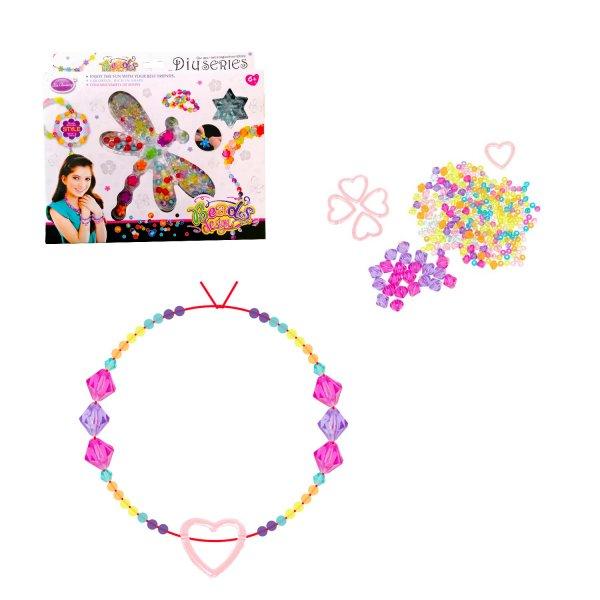 Beads Design kreatív gyöngyékszer készítő szett pillangós dobozban (BBJ)