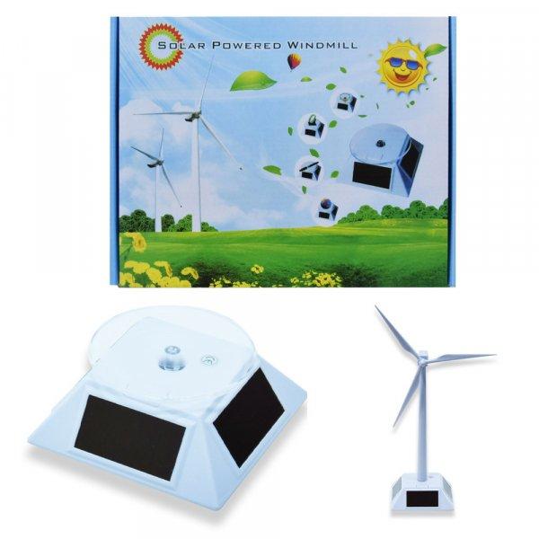 Napelemes mini szélmalom, digitális mérleg - oktató eszköz 4 db napelemmel,
napenergia hatására működésbe lép ( BBV)