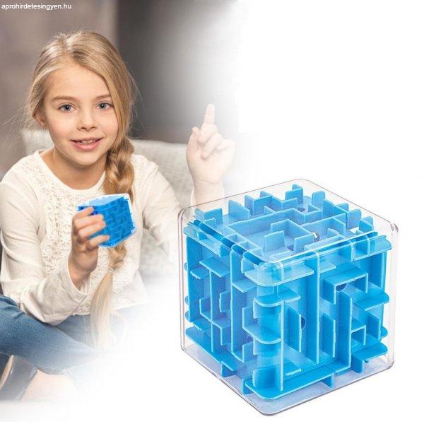 3D labirintus játék 6 cm-es kocka formájában (BBI-6982)