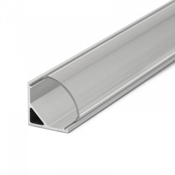 Aluminium sín led szalag beépítéséhez - 2m (GL-41012A2)