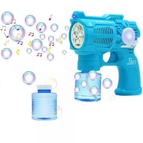 Automata, sorozatlövő színes buborékfújó pisztoly gyerekeknek -
buborékfújó folyadékkal (BBJ)