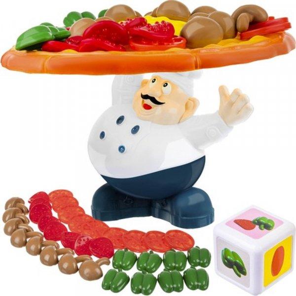 Családi ügyességi játék - pizza egyensúlyozó játék (BB-1392) (KF)