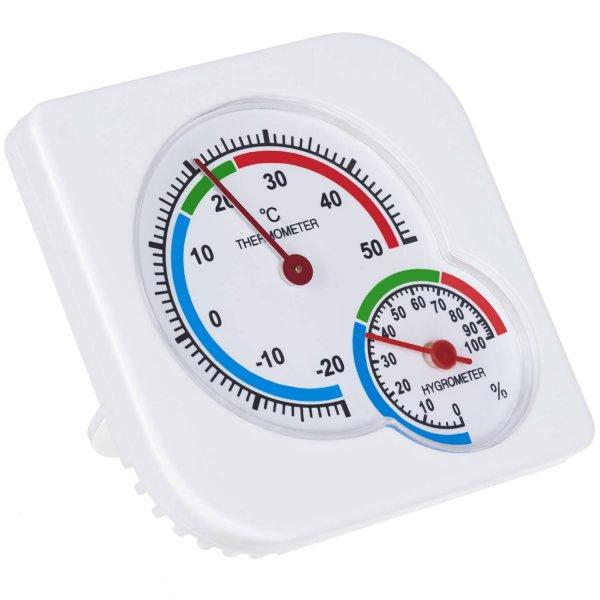 2in1 analóg hőmérő és páratartalom mérő (BB-0132)