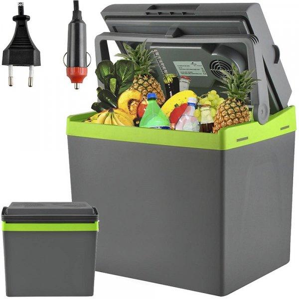 3in1 hűtőtáska, mini autós hűtő és ételmelegítő szivargyújtós
csatlakozóval - 28L (BB-7845)