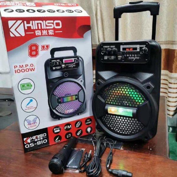 KIMISO QS-810  akkus bluetooth hangfal mikrofonnal (BBJH) (KF)