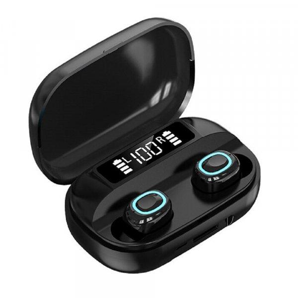 A42 TWS Bluetooth 5.0 fülhallgató LCD kijelzős töltőtokkal (BBV)