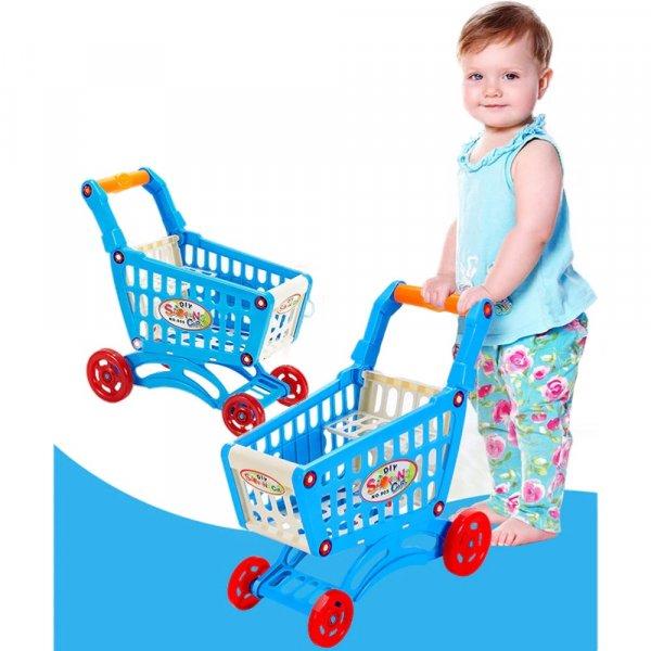 Játék bevásárlókocsi kiegészítőkkel gyermekek számára (BB-6107KF)