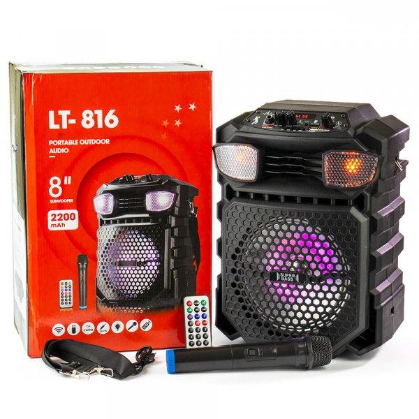 LT-816 bluetooth hangfal távirányítóval + mikrofonnal (BBJH)