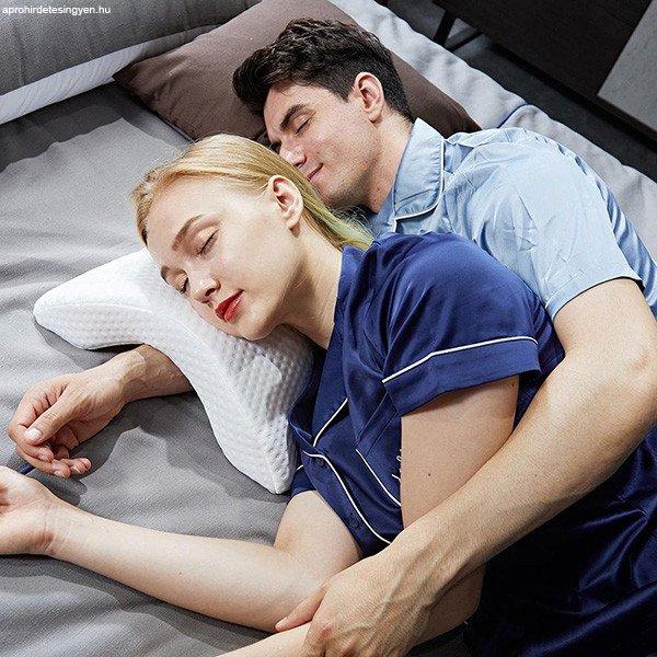 Ívelt, nyomás gátló párna – Nem zsibbad el többé a karod alvás
közben! (BBM)