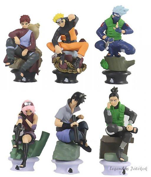 Naruto 6 db-os figura szobor szett
