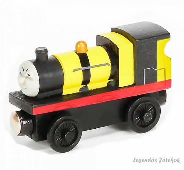 Thomas és barátai Bill jellegű mágneses fa vonat mozdony