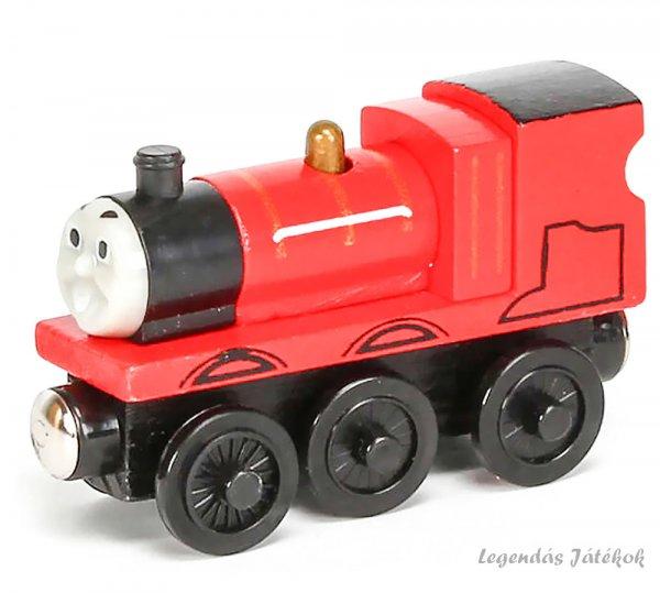 Thomas és barátai James jellegű fa vonat mozdony