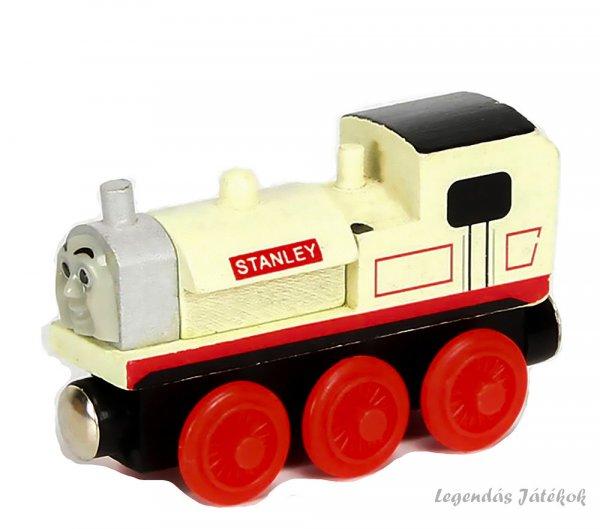 Thomas és barátai Stanley jellegű mágneses fa vonat mozdony