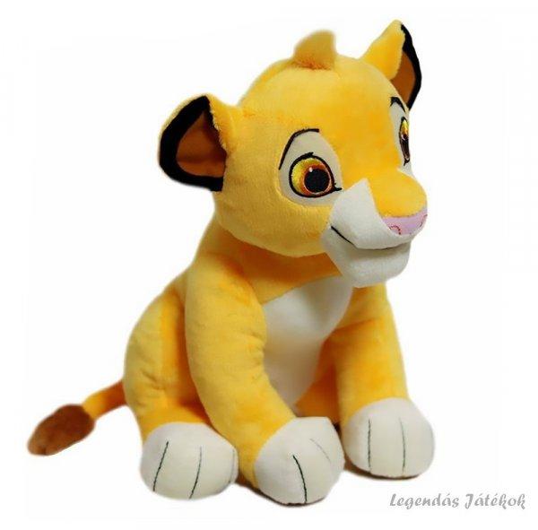 Oroszlánkirály Simba jellegű oroszlánkölyök plüss 28 cm