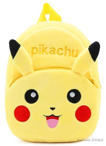 Pokemon Pikachu plüss hátizsák 20 cm