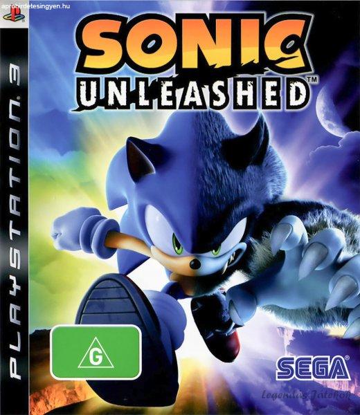 Sonic Unleashed Ps3 játék (használt)