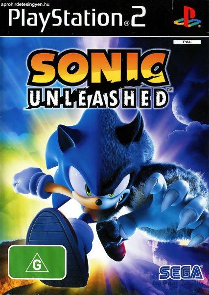 Sonic Unleashed Ps2 játék PAL (használt)