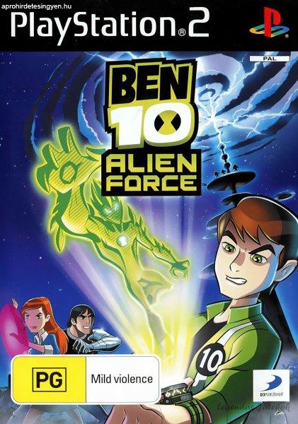 Ben10 - Alien Force Ps2 játék PAL (használt)