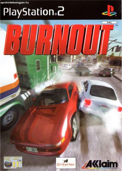 Burnout Ps2 játék PAL (használt)