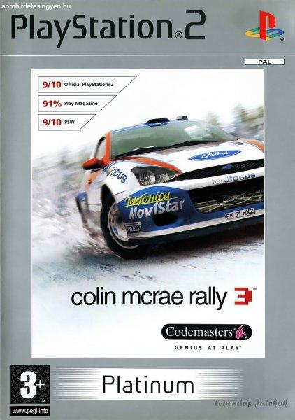 Colin McRae Rally 3 Ps2 játék PAL (használt)
