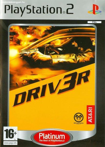 Driver 3 Ps2 játék PAL (használt)
