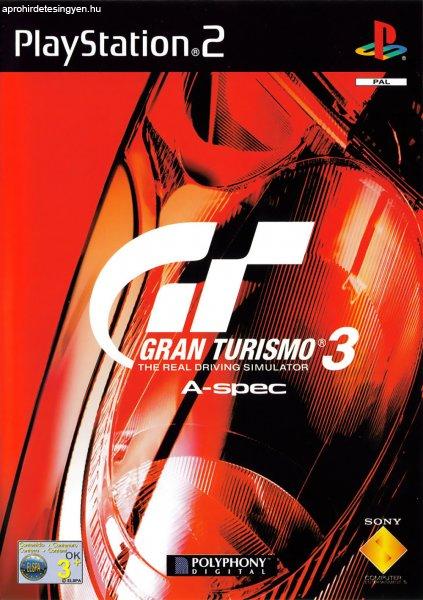 Gran Turismo 3 A-Spec Ps2 játék PAL (használt)