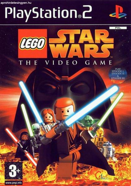 Lego Star Wars - The video game Ps2 játék PAL (használt)