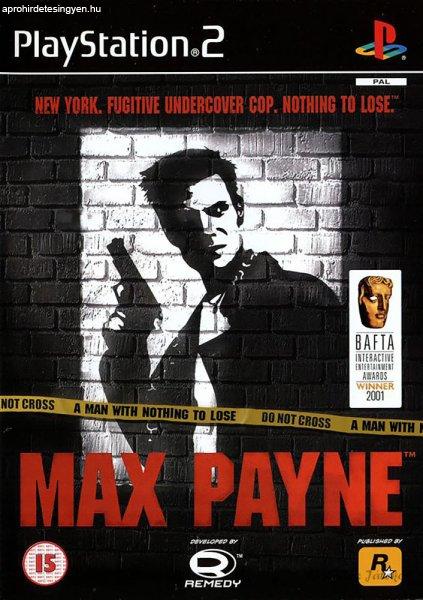 Max Payne Ps2 játék PAL (használt)