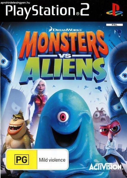 Monsters vs. Aliens Ps2 játék PAL (használt)