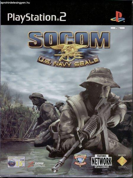 Socom U.S. Navy seals Ps2 játék PAL (használt)