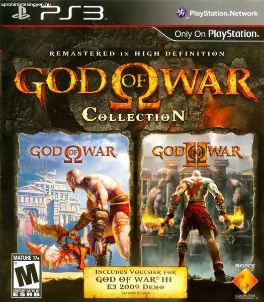 God of war HD Collection Ps3 játék (használt)